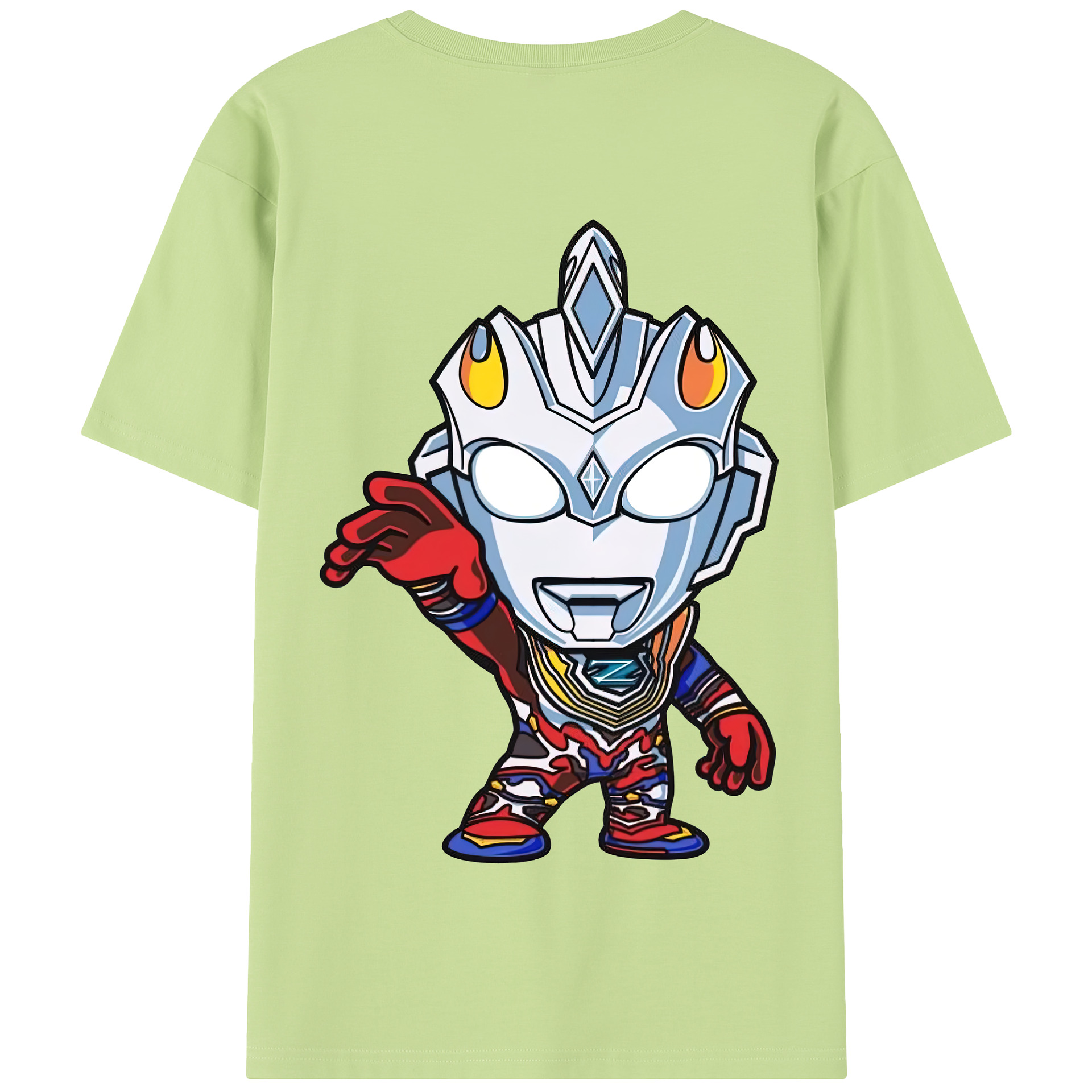 （画像用） ウルトラマン Ultraman 綿100％半袖Tシャツ（背面プリント）